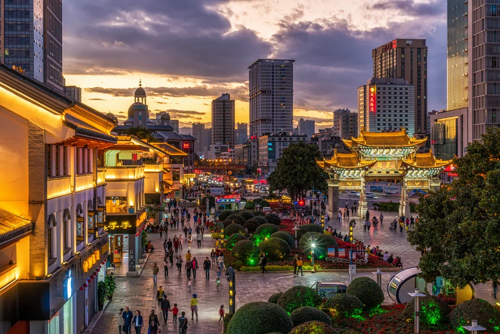 Kunming, Chiny